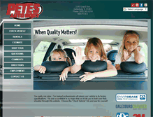 Tablet Screenshot of petes-ab.com